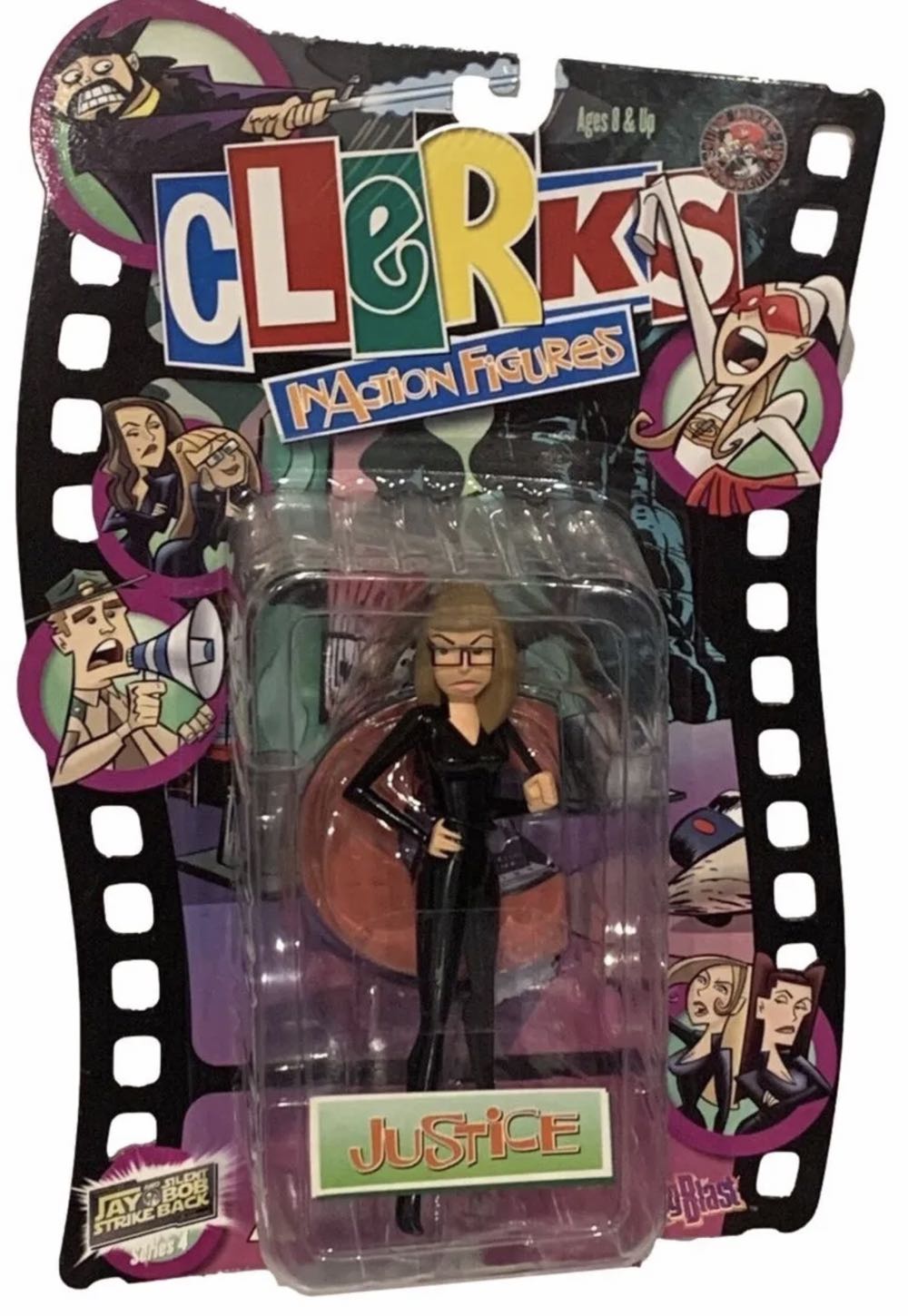 Justice - Clerks Inaction Figure (Clerks Inaction figures: Jay And Bob Strike Back) action figure collectible [Barcode 661796424045] - Main Image 1