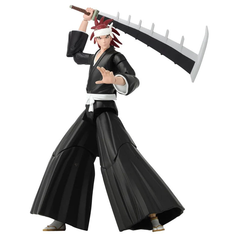 Anime Heroes Bleach Abarai Renji Action Figure - Bandai (Bleach) action figure collectible [Barcode 045557369729] - Main Image 4