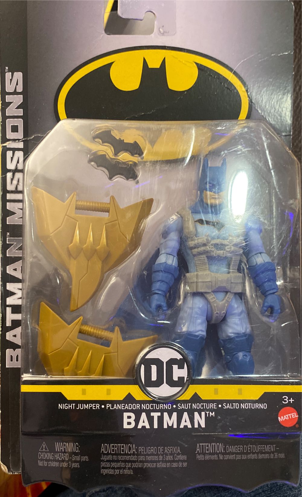 Dc Comics Batman Missions Night Jumper Batman Action Figure  action figure collectible [Barcode 887961663501] - Main Image 2