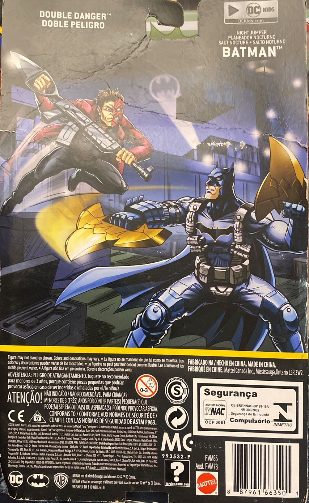 Dc Comics Batman Missions Night Jumper Batman Action Figure  action figure collectible [Barcode 887961663501] - Main Image 3