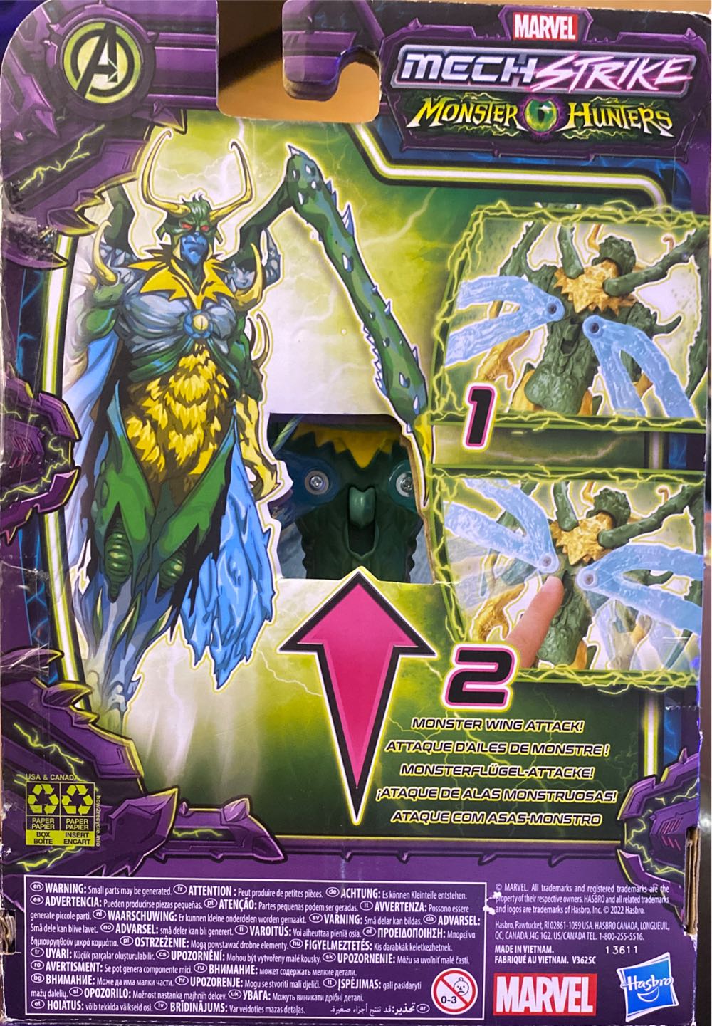 Loki Mech Strike Monster Hunters - Hasbro (Mech Strike) action figure collectible [Barcode 5010993945412] - Main Image 2