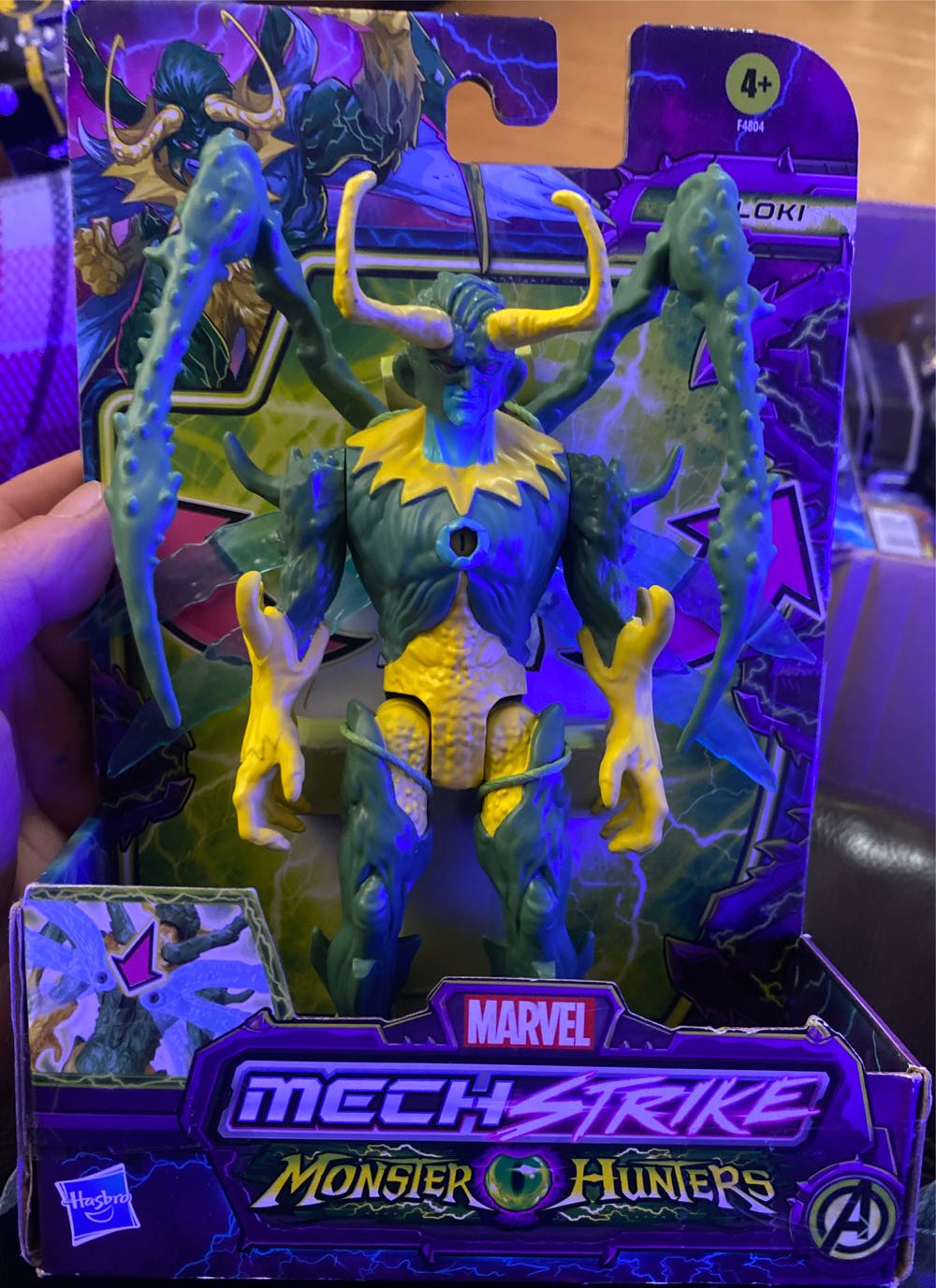 Loki Mech Strike Monster Hunters - Hasbro (Mech Strike) action figure collectible [Barcode 5010993945412] - Main Image 3