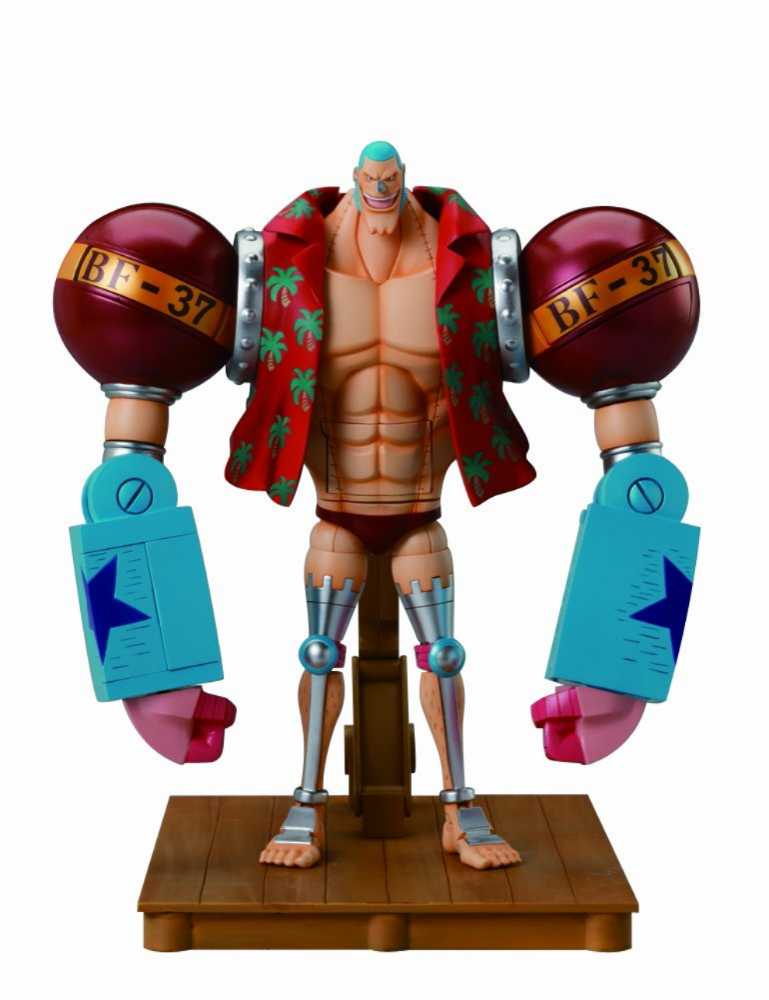 Bandai-Anime Heroes-One Piece-Franky - Bandai Namco (One Piece) action figure collectible [Barcode 045557369385] - Main Image 3