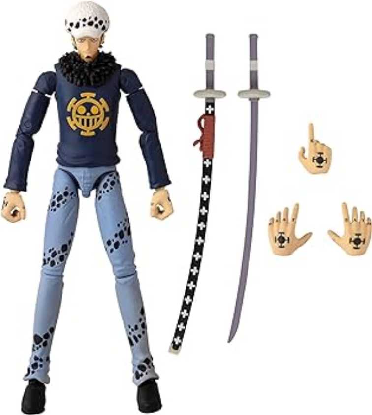Trafalgar Law - Bandai Namco Toys & Collectibles (Anime Heroes) (One Piece) action figure collectible [Barcode 045557369378] - Main Image 2