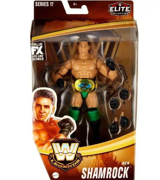 Ken Shamrock - Mattel Wwe (WWE Legends Series 17) action figure collectible - Main Image 1