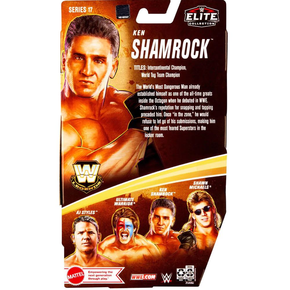Ken Shamrock - Mattel Wwe (WWE Legends Series 17) action figure collectible - Main Image 4