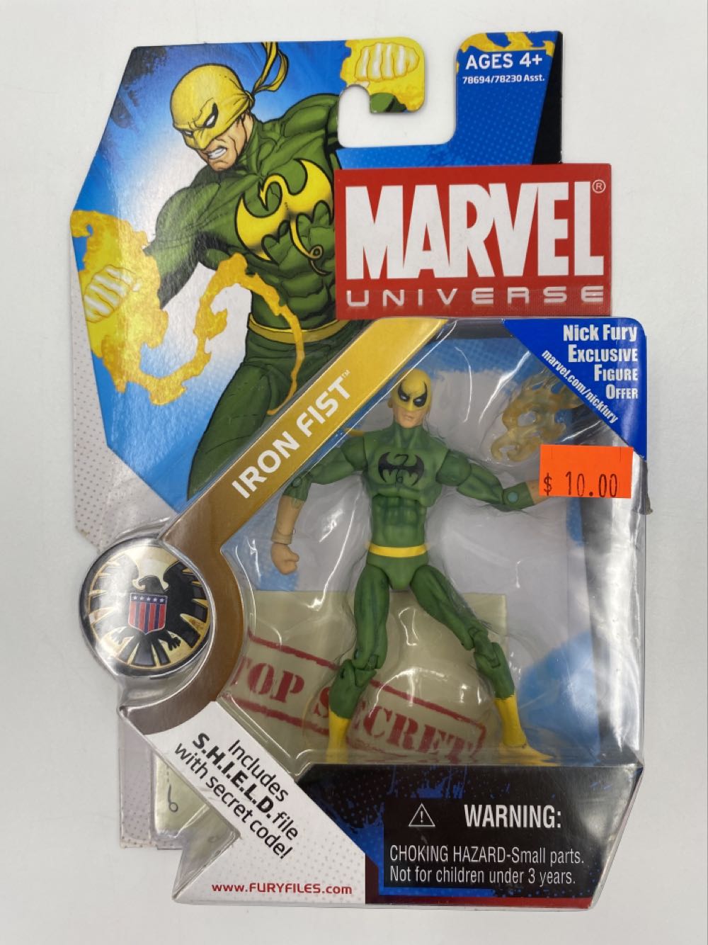 Marvel: Iron Fist - Hasbro (Marvel Universe) action figure collectible - Main Image 2
