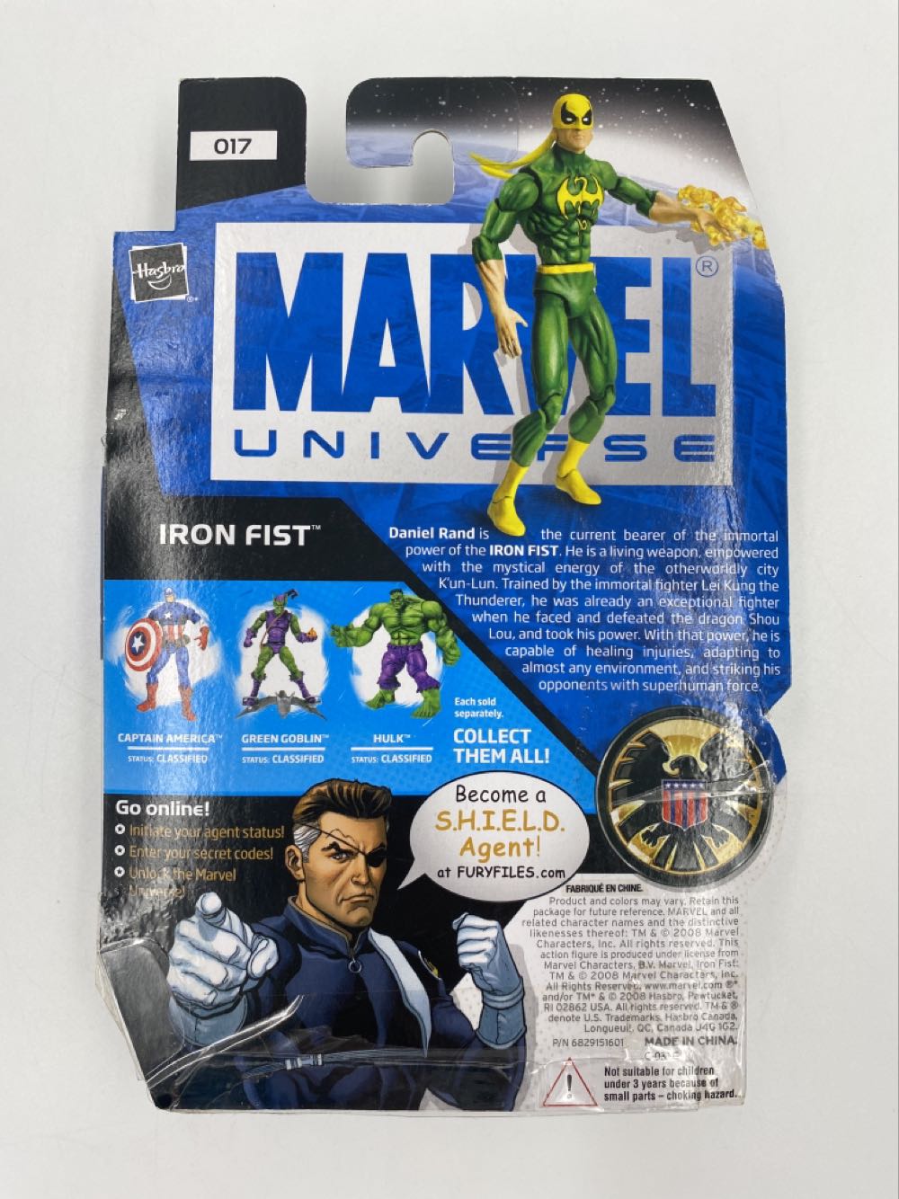 Marvel: Iron Fist - Hasbro (Marvel Universe) action figure collectible - Main Image 3