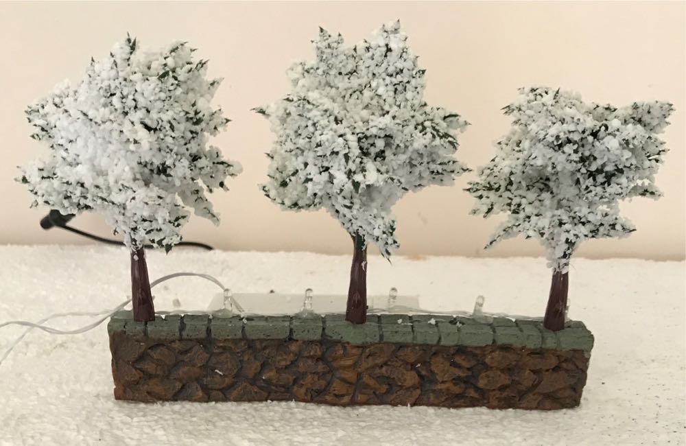 3 Trees In A Wall With Lights  action figure collectible - Main Image 1