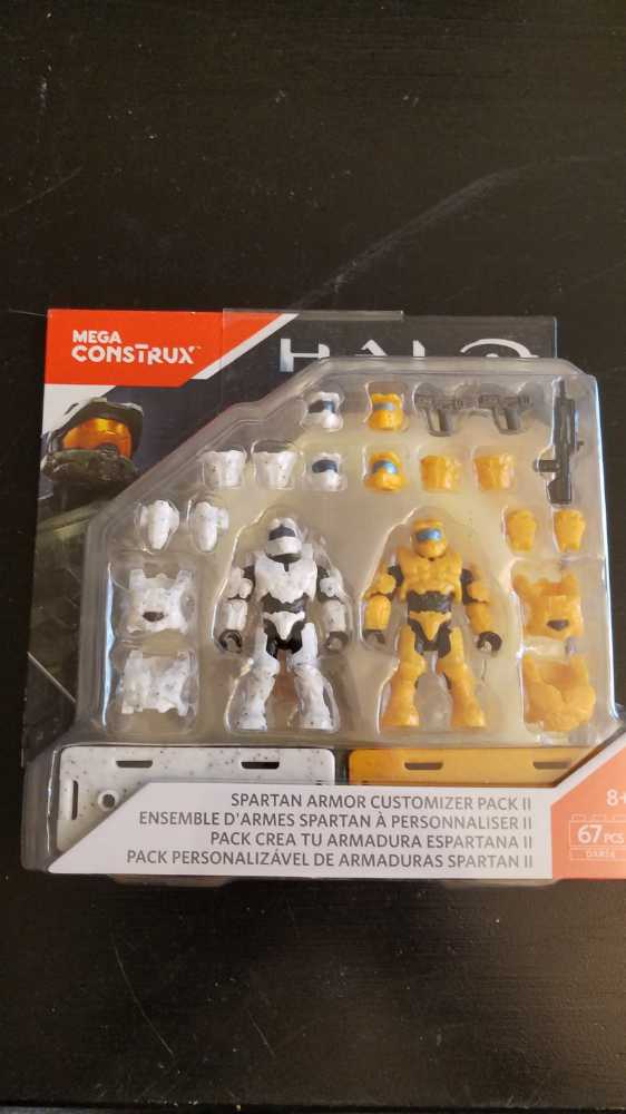 Halo - Mega Construx - Spartan Armor Customizer Pack  action figure collectible [Barcode 887961401516] - Main Image 2