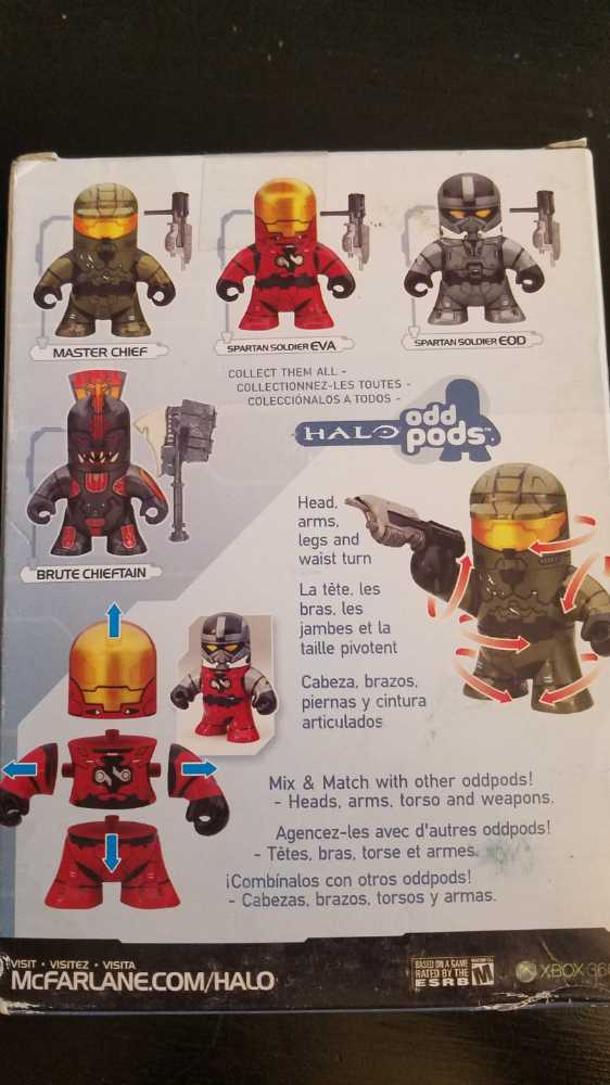 Halo - Odd Pods EVA   action figure collectible [Barcode 787926186130] - Main Image 2