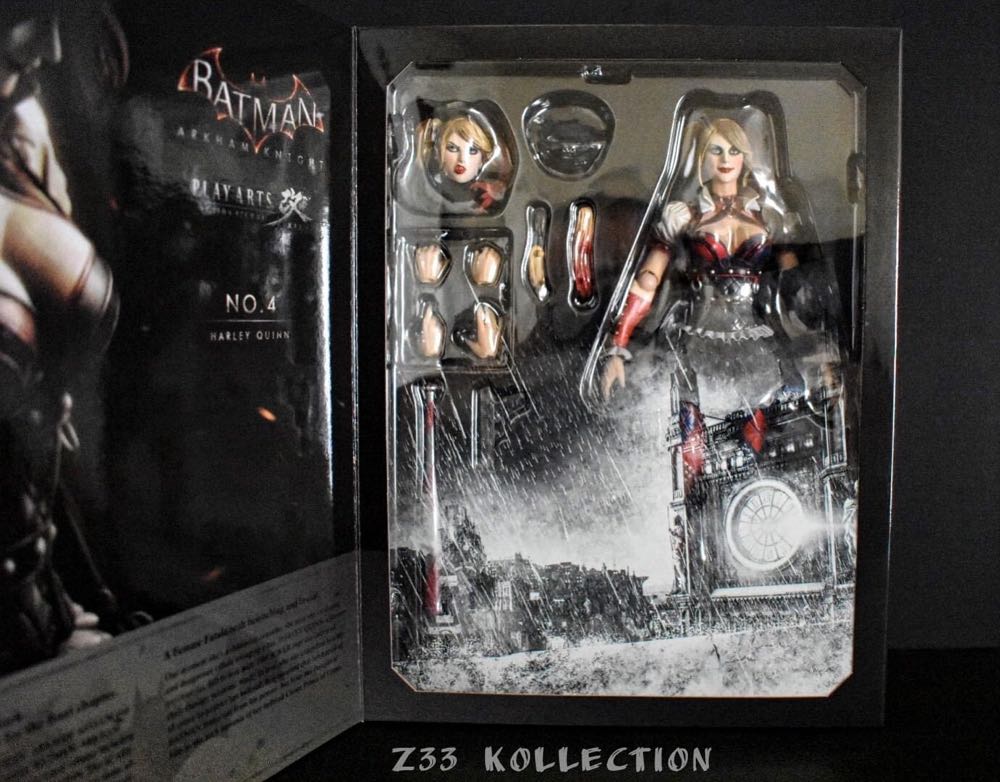 Play Arts Kai (BAKx04) Harley Quinn - Play Arts Kai (Batman: Arkham Knight) action figure collectible - Main Image 2