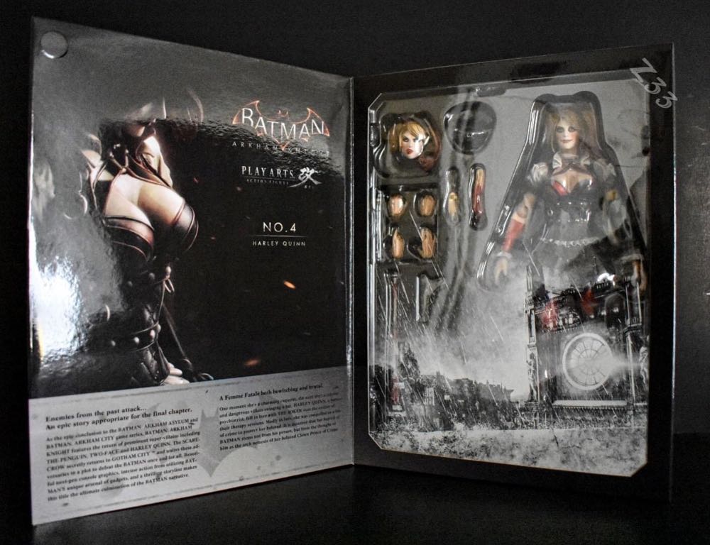 Play Arts Kai (BAKx04) Harley Quinn - Play Arts Kai (Batman: Arkham Knight) action figure collectible - Main Image 3