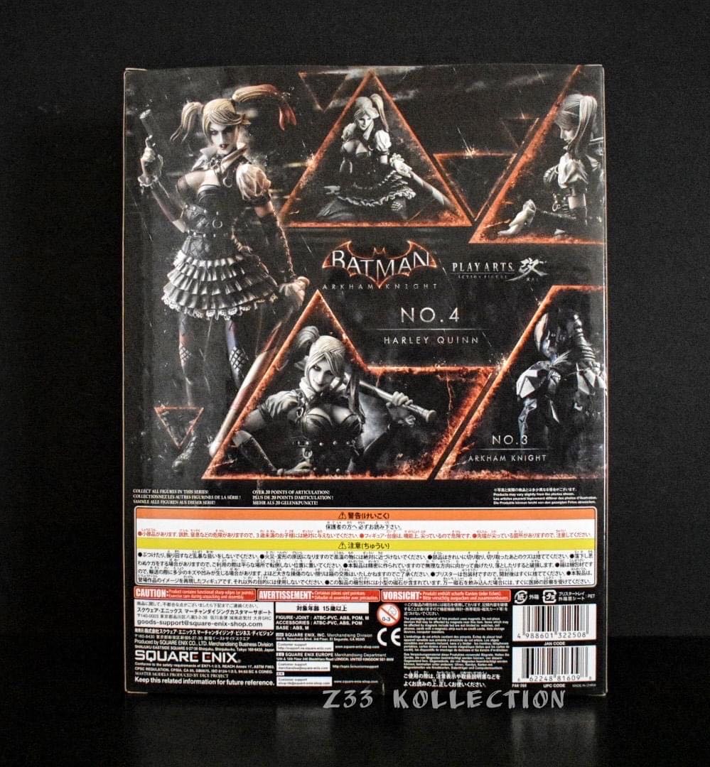 Play Arts Kai (BAKx04) Harley Quinn - Play Arts Kai (Batman: Arkham Knight) action figure collectible - Main Image 4