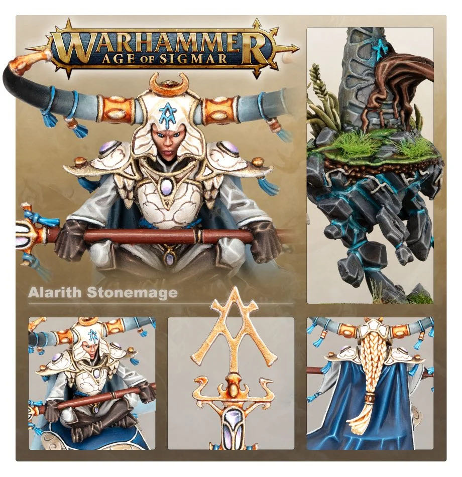 Alarith Stonemage - Games Workshops (Lumineth Realm-Lords) action figure collectible - Main Image 2