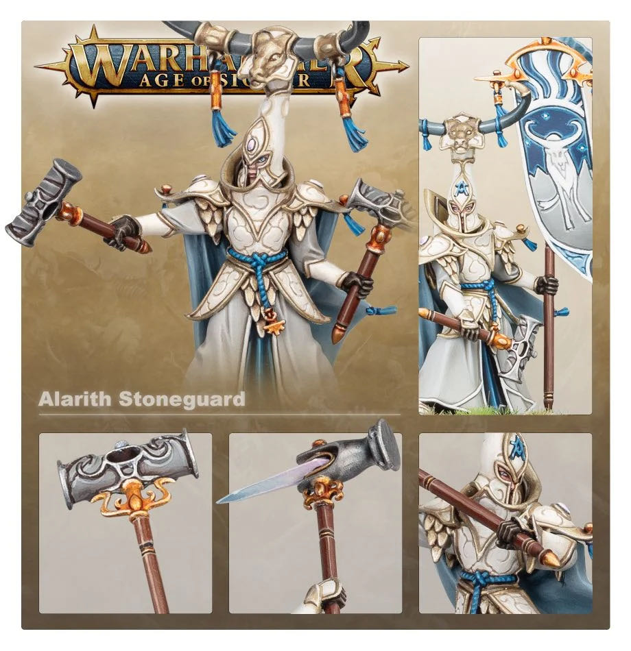 Alarith Stoneguard - Games Workshops (Lumineth Realm-Lords) action figure collectible - Main Image 2