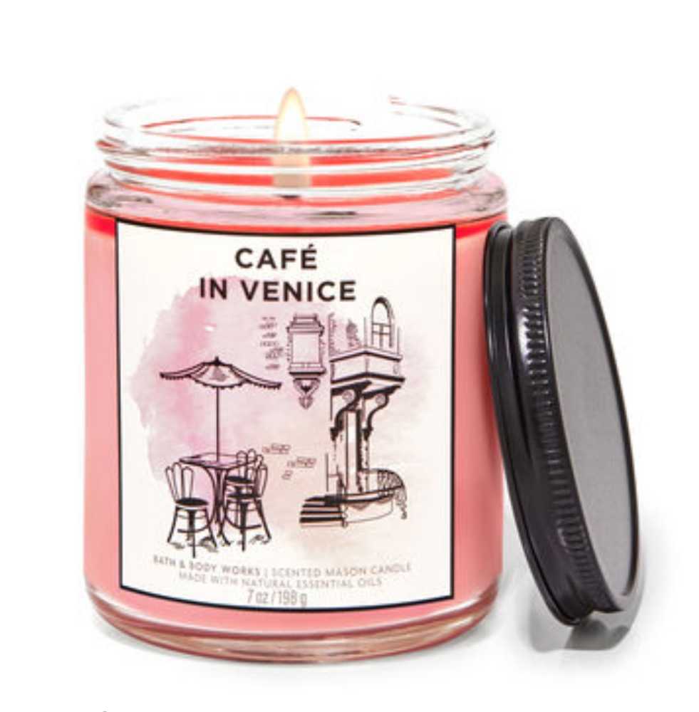 CANDLE: International Bath & Bodyworks Italy Cafe In Venice 2023 - Bath & Bodyworks Candle (International Candles) action figure collectible [Barcode 667558015711] - Main Image 3
