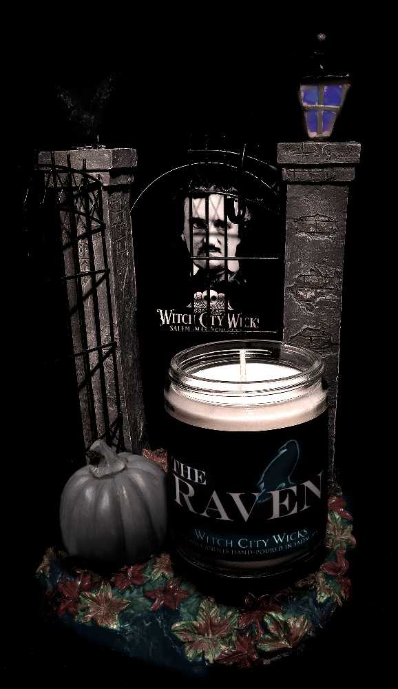 CANDLE: Halloween Witch City Wicks The Raven 2023 - Witch City Wicks (Halloween Candle) action figure collectible - Main Image 4