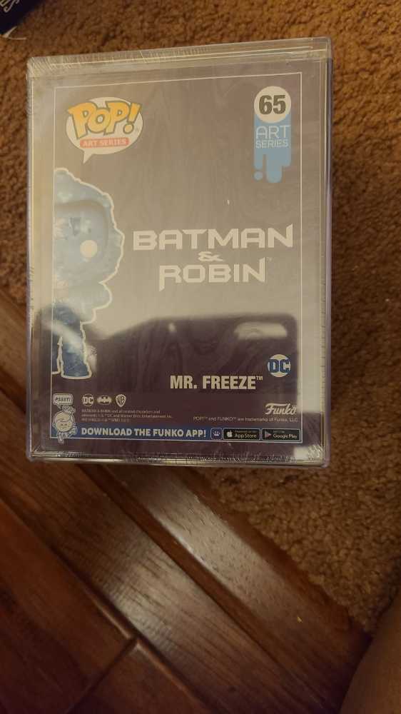 Funko Pop! Batman Mr. Freeze (Art Series Exclusive Hard Protector 65)  action figure collectible [Barcode 889698609340] - Main Image 2