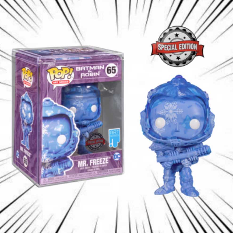 Funko Pop! Batman Mr. Freeze (Art Series Exclusive Hard Protector 65)  action figure collectible [Barcode 889698609340] - Main Image 3