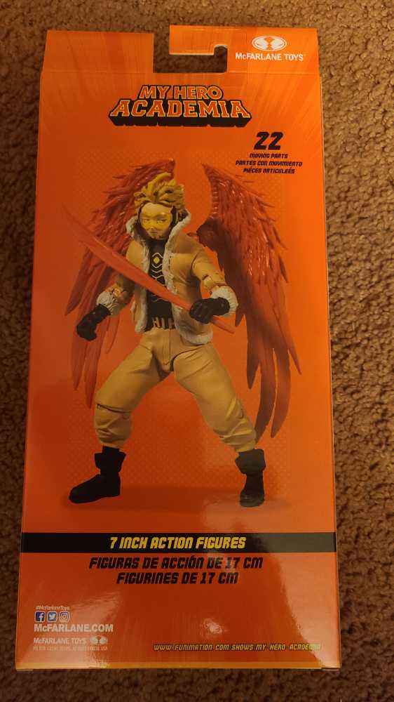 Mcfarlane Toys My Hero Academia Hawks 7in Figures Wv6  - Mcfarlane Toys My Hero Academia action figure collectible [Barcode 787926108538] - Main Image 3