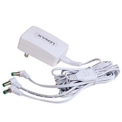 Lemax Power Adaptor 4.5v White 3-output Changeable Plug: Ul Cul #94565  action figure collectible [Barcode 728162945655] - Main Image 1