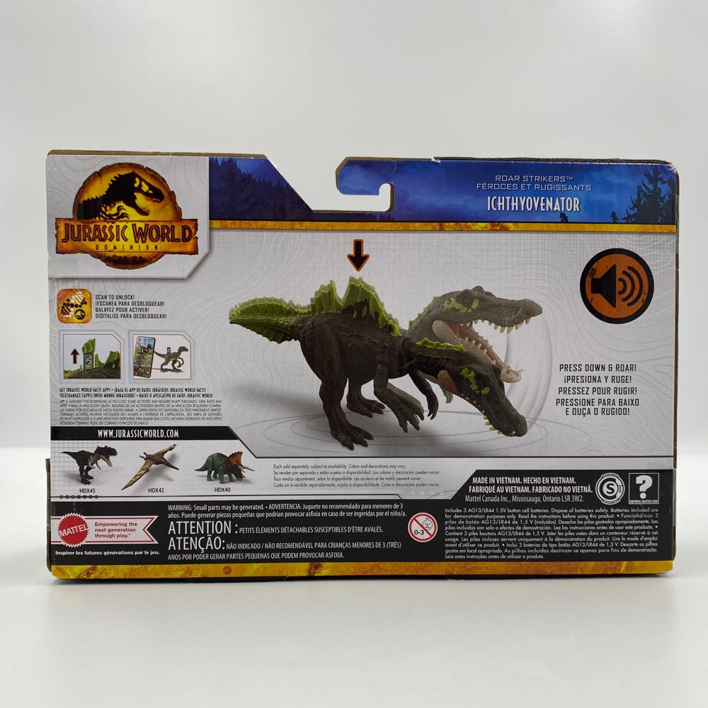 Jurassic World: Ichthyovenator - Mattel (Jurassic World Dominion) action figure collectible - Main Image 3