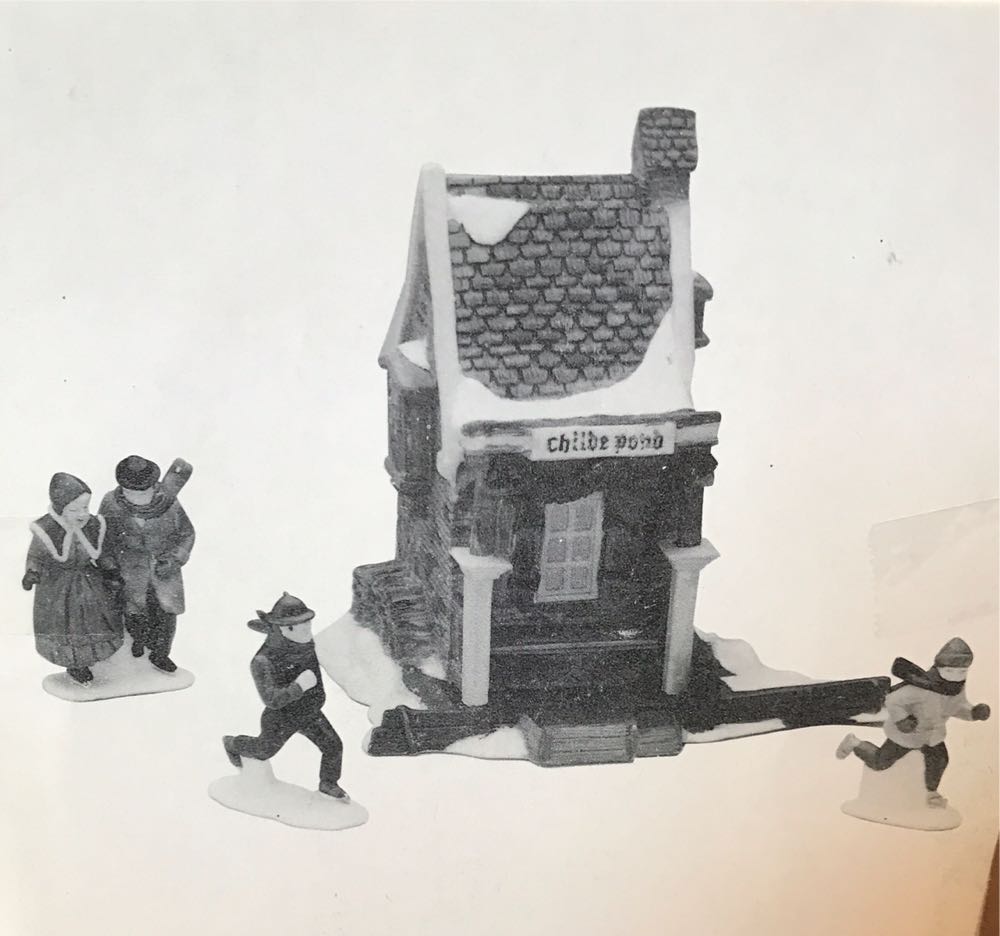 Lemax Village Collection Clearing A Path #52049