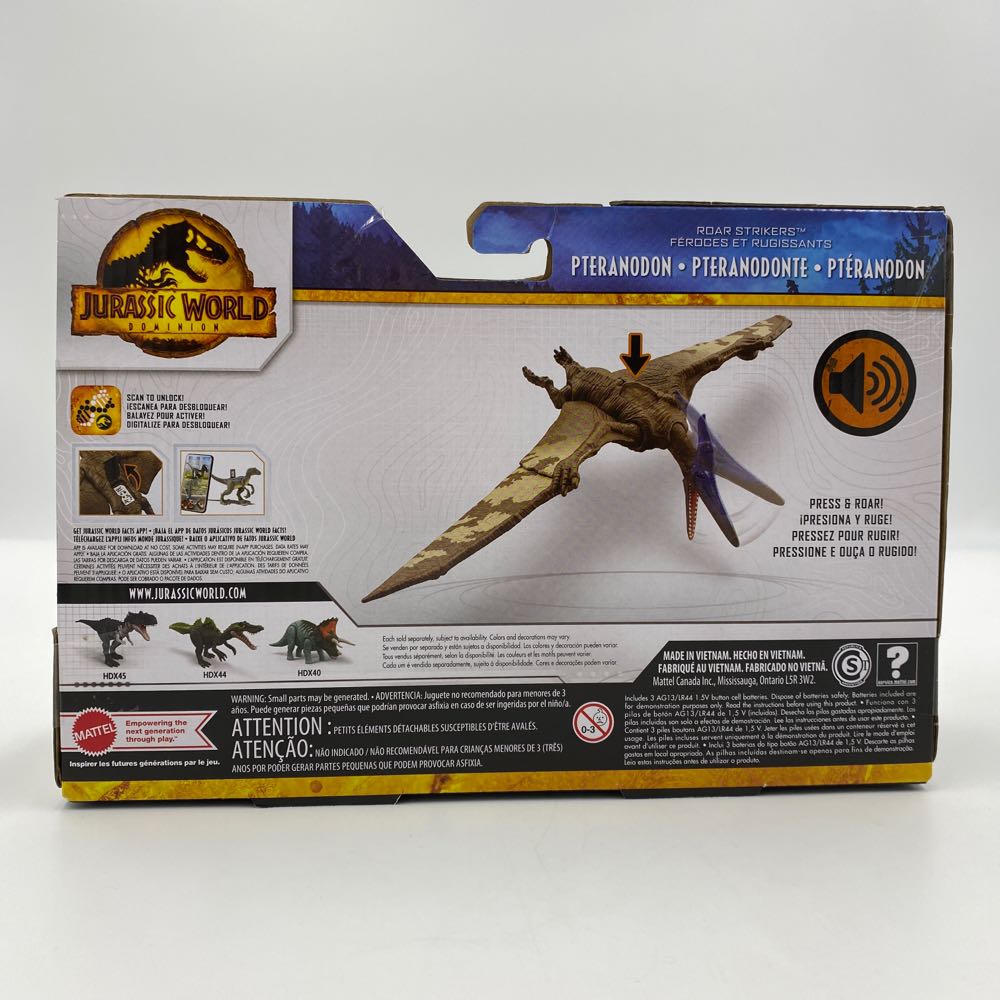 Jurassic World: Pteranodon - Mattel (Jurassic World Dominion) action figure collectible - Main Image 3