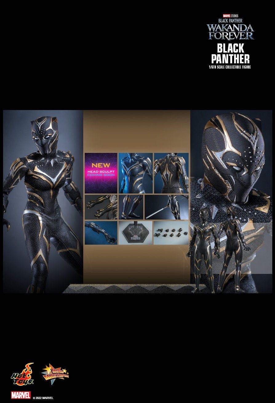Black Panther (Shuri) - Hot Toys (Marvel) action figure collectible - Main Image 3