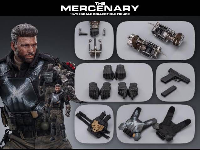 The Mercenary (Cross Bones) - Art Figures (Captain America Civil War) action figure collectible - Main Image 4