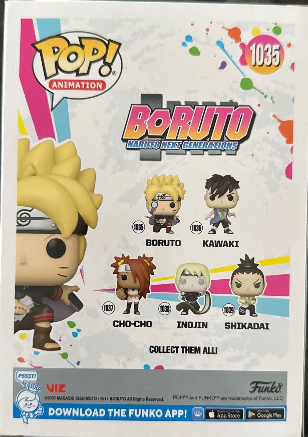 Funko Pop! Animation: Boruto Boruto With Marks  action figure collectible [Barcode 889698460576] - Main Image 3