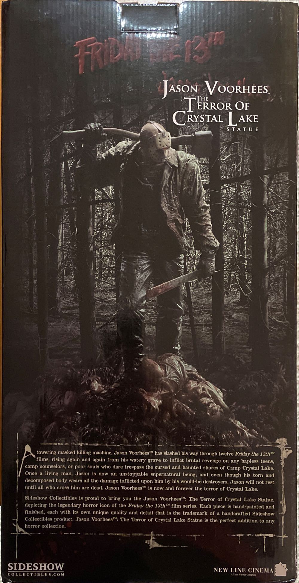 Sideshow: Friday The 13th Jason Voorhees The Terror Of Crystal Lake Statue Ex - Sideshow Collectibles (Freddy Vs Jason) action figure collectible [Barcode 747720213890] - Main Image 3