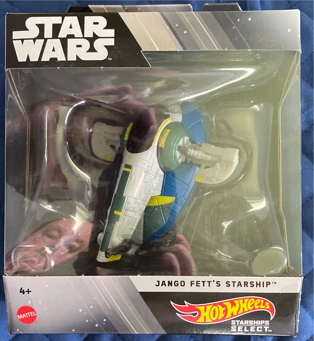 Jango Fett’s Starship - Hot Wheels (Mattel) (Star Wars) action figure collectible [Barcode 194735158409] - Main Image 2