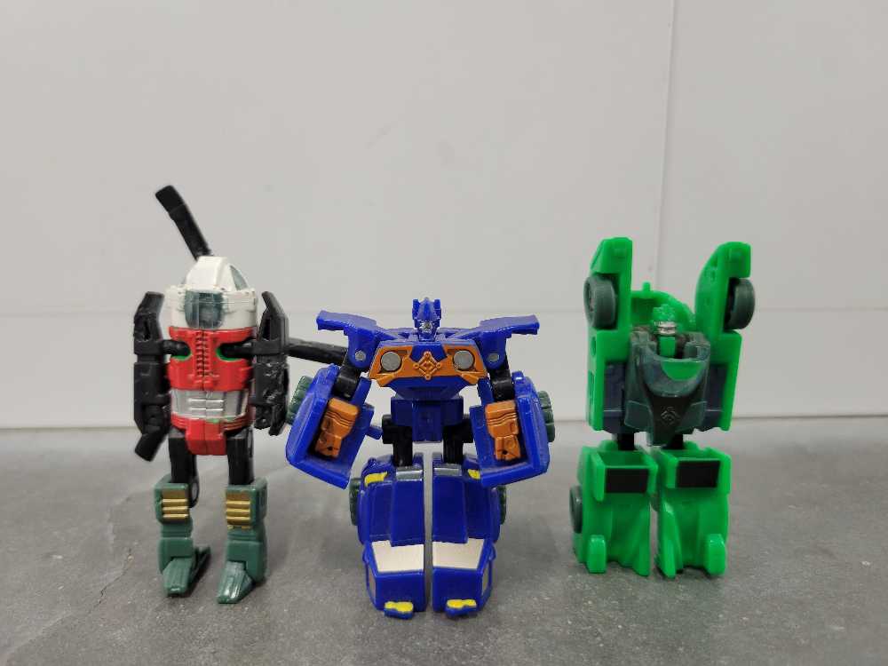 Six Speed With Reverb And Jolt Recon Minicon Team - Hasbro (Cybertron) action figure collectible - Main Image 4