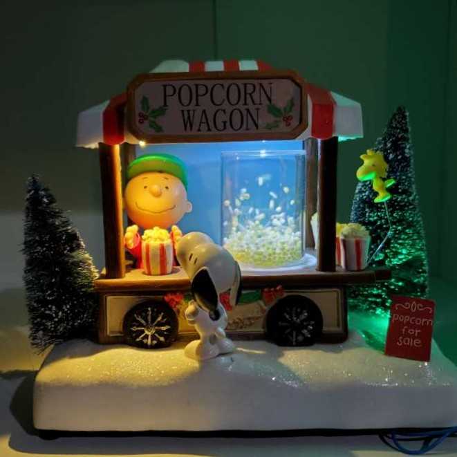 Snoopy Popcorn Wagon  action figure collectible - Main Image 2