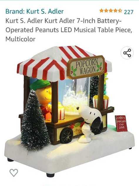 Snoopy Popcorn Wagon  action figure collectible - Main Image 3