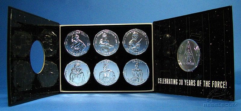 2007 Vintage Coin Set (Ultimate Galactic Hunt) - Hasbro (Star Wars - 30th Anniversary Collection) action figure collectible - Main Image 2