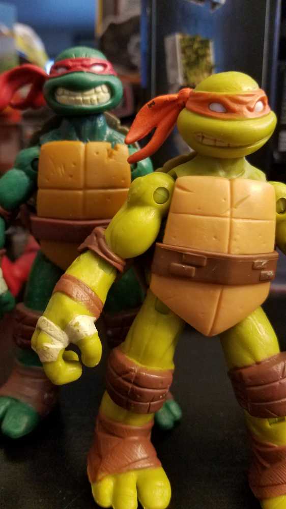 TMNT - 2013 Battle Shell Turtle Lot  action figure collectible - Main Image 2