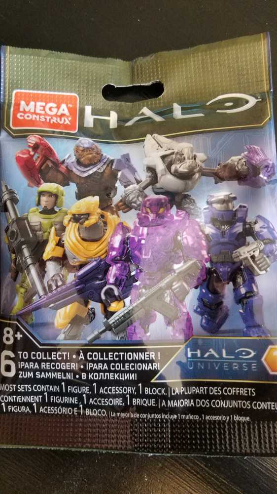 Halo - Mega Construx - Mini Fig One Blind Bag  action figure collectible [Barcode 194735063260] - Main Image 2