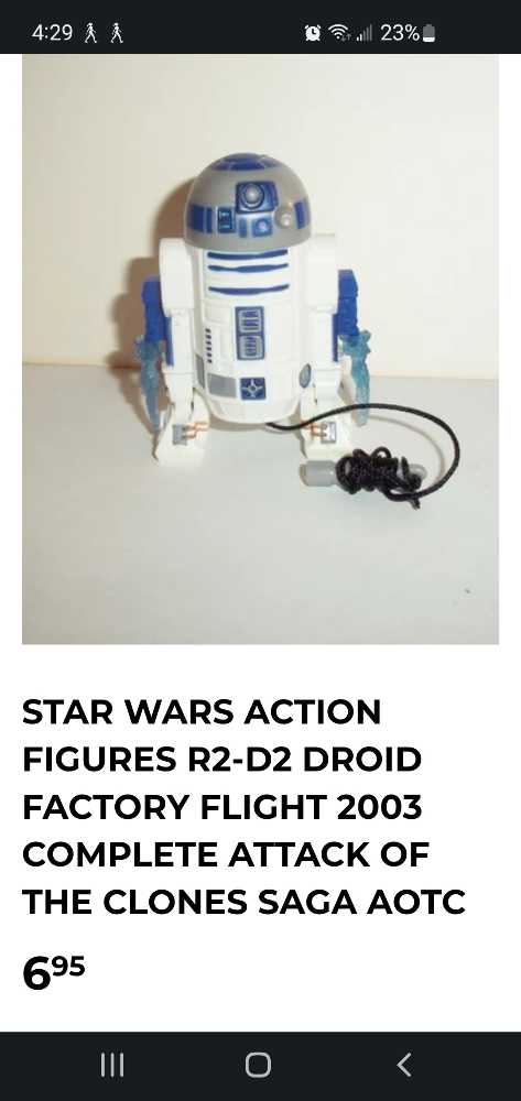 Star Wars R2-D2 Action Flight   action figure collectible - Main Image 3