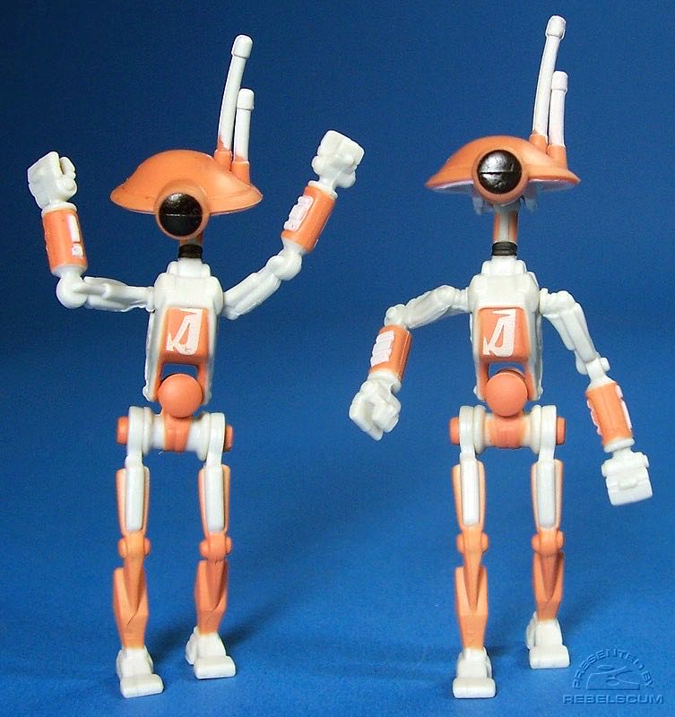 Pit Droids (Orange Storage Locker) - Hasbro (Star Wars - 30th Anniversary Collection) action figure collectible [Barcode 653569314424] - Main Image 2