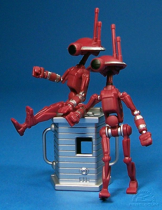 Pit Droids (Brown, Power Converter) - Hasbro (Star Wars - 30th Anniversary Collection) action figure collectible [Barcode 653569314424] - Main Image 3