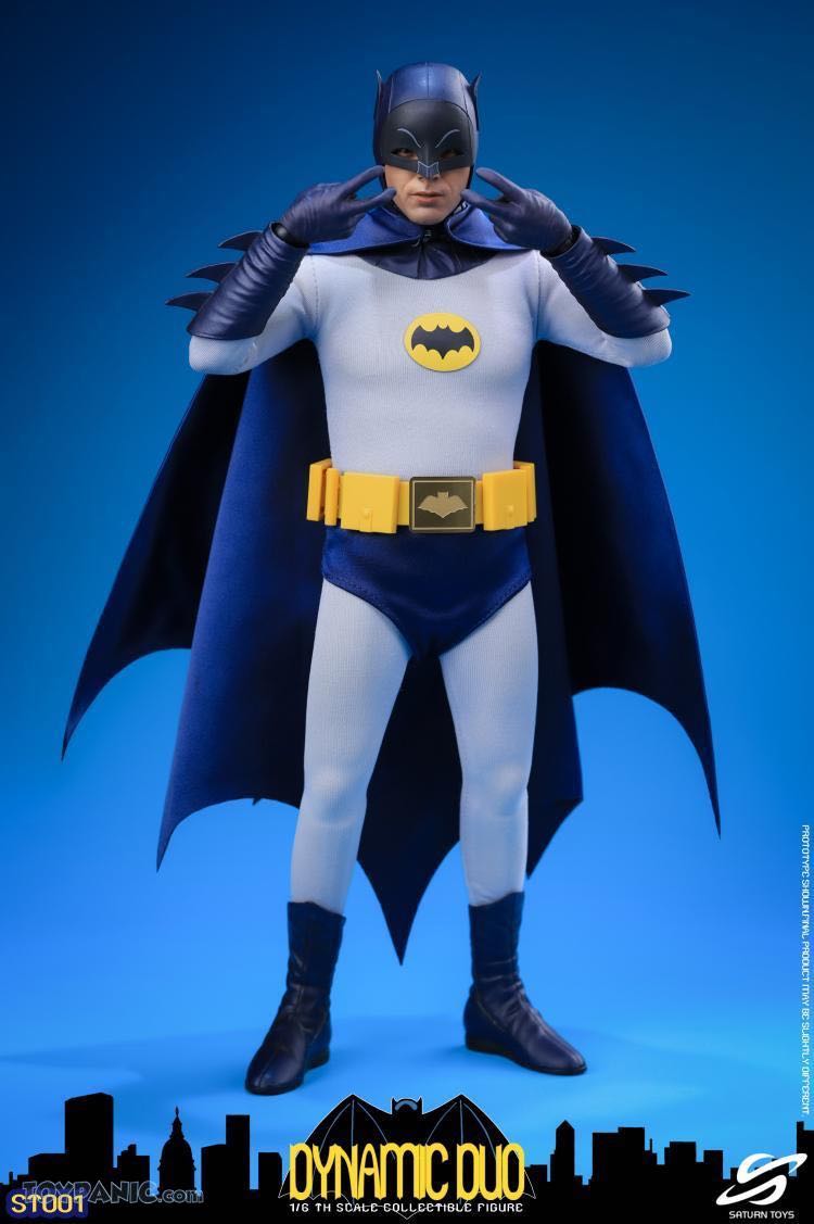 Dynamic Duo (Batman & Robin) - Saturn Toys (Batman TV Show 1966) action figure collectible - Main Image 5