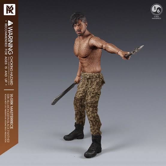 Erik Killmonger - Young Rich toys (Black Panther) action figure collectible - Main Image 4