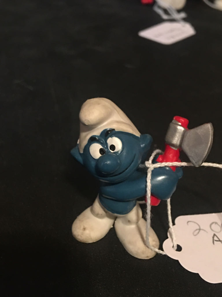 Woodcutter Smurf  action figure collectible - Main Image 1
