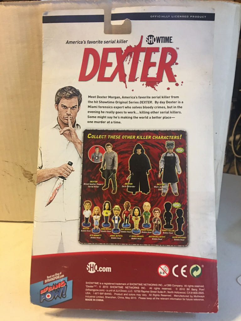 Dexter Dark Defender  action figure collectible [Barcode 814826010897] - Main Image 2