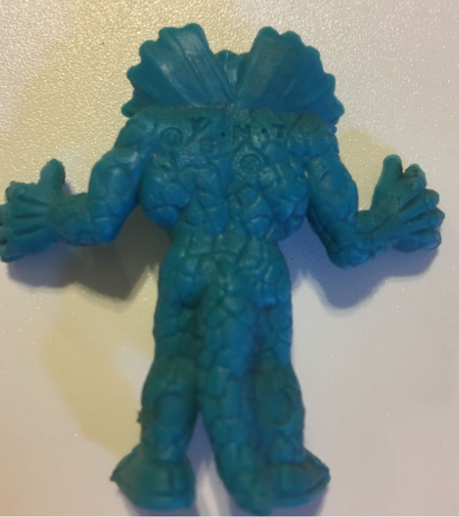 M.U.S.C.L.E. Blue Lizard Man  action figure collectible - Main Image 2