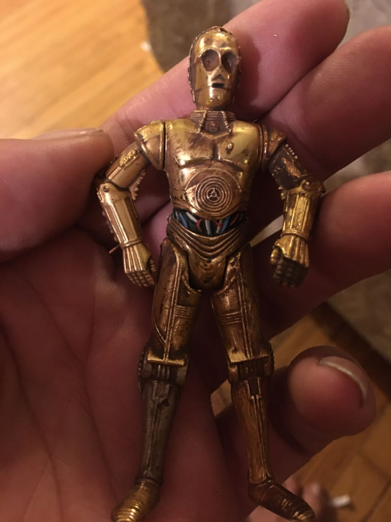 C-3PO Metalized Body Loose  action figure collectible - Main Image 1