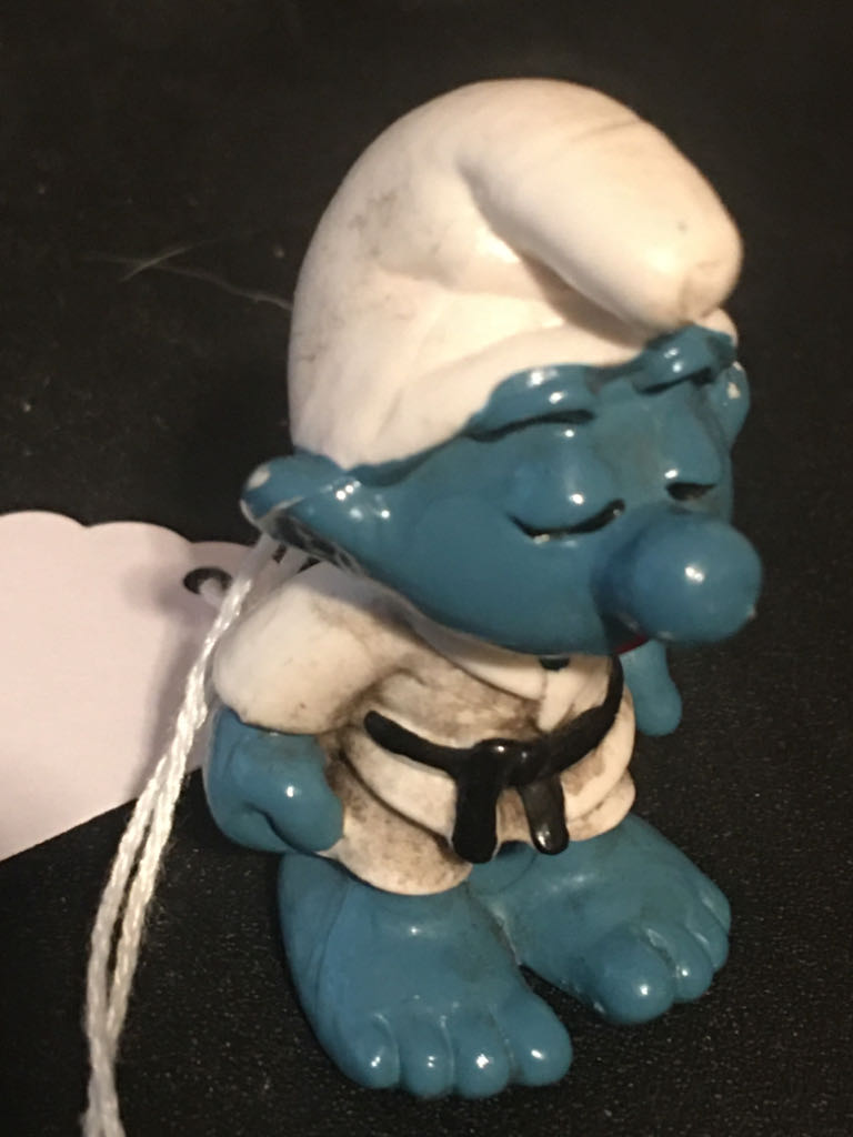 Smurfs: Judo Smurf  action figure collectible - Main Image 2